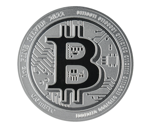 Srebrnik Bitcoin - 31,1035 g (1 oz.)